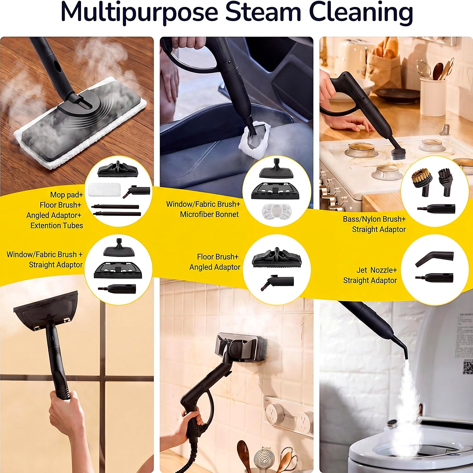 Kavendel SteamEase™ Multipurpose Steam Cleaner