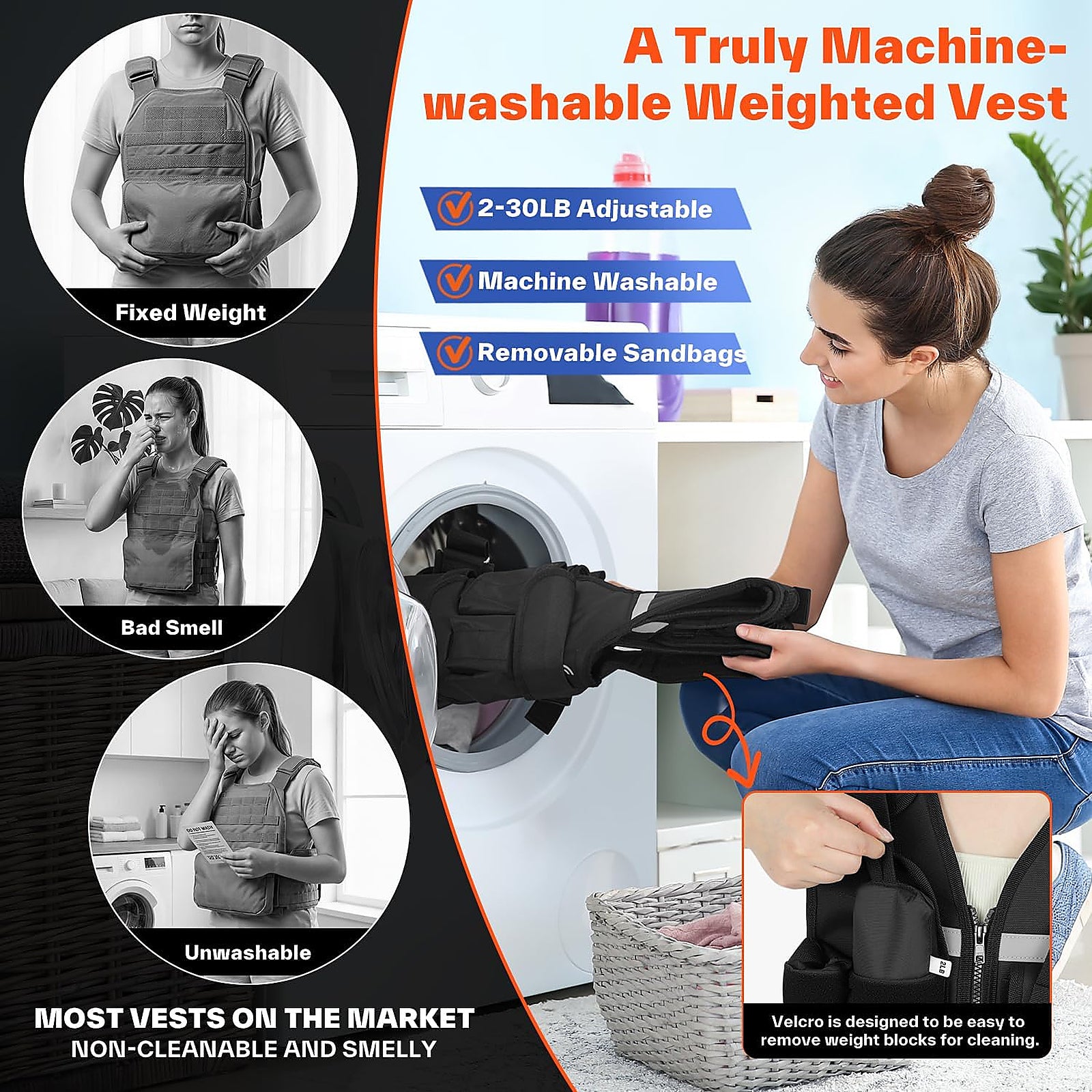 Kavendel WalkCore™ Weighted Vest